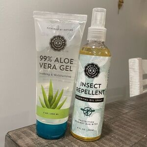 Woolzies Aloe Vera Gel and Essential Oil Insect Repellent Spray Bundle